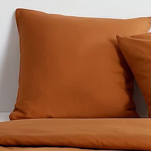 Parure De Lit - Essential - 2 Personnes - 220 X 240 Cm - Effet Lavé Caramel