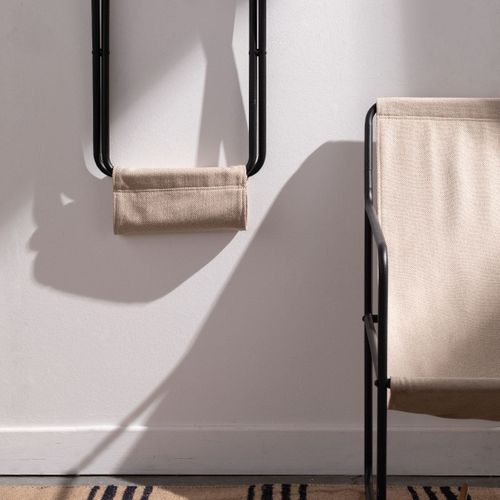 Tabouret Simplicity En Métal - Beige