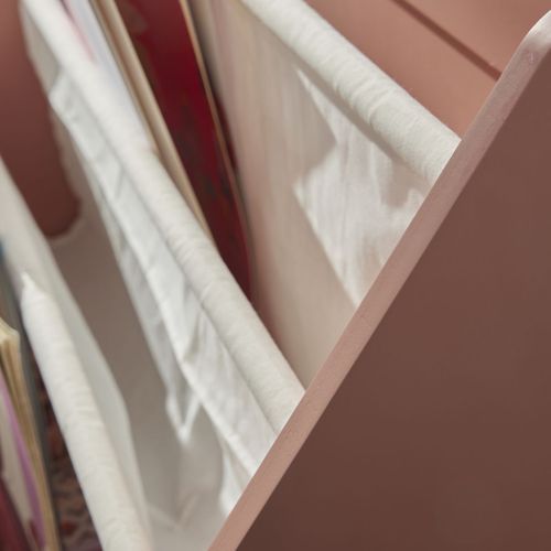 Bibliothèque Enfant La Tete Dans Les Nuages Rose