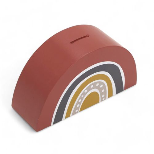 Tirelire Enfant Arc En Ciel Terracotta