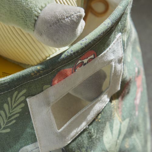 Panier De Rangement Rond Le Roi De La Jungle Sauge