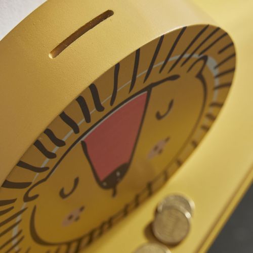 Tirelire Enfant Forme Lion Le Roi De La Jungle Ocre