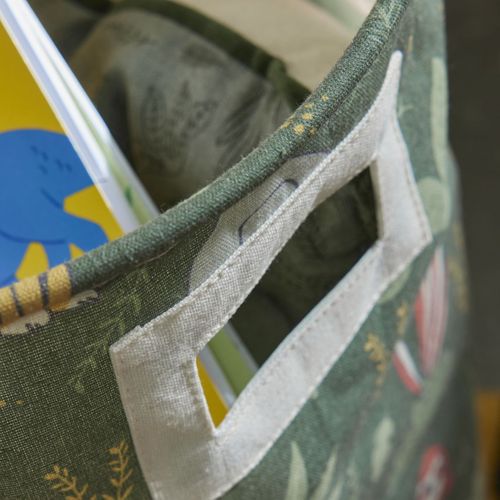 Panier De Rangement XL Rond Le Roi De La Jungle Sauge