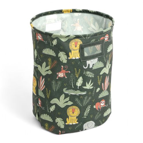 Panier De Rangement XL Rond Le Roi De La Jungle Sauge
