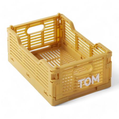 Caisse Pliable En Plastique Le Roi De La Jungle Ocre