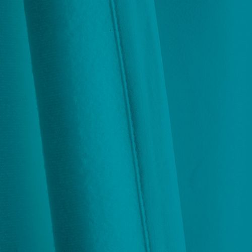Lot De 2 Rideaux Isolant À Oeillets-turquoise - 140x240