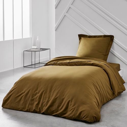 Housse De Couette En Coton Bio Organic Marron