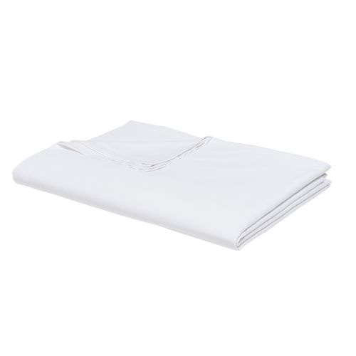 Drap Plat En Coton "organic" - Blanc - 180 X 290 Cm