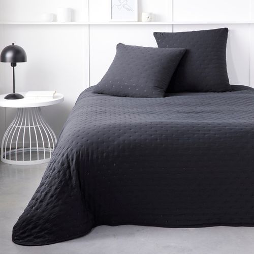 Couvre Lit Boutis Essential Gris Anthracite