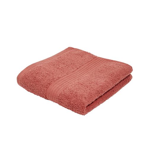 Serviette De Bain Uni Essential Rouge