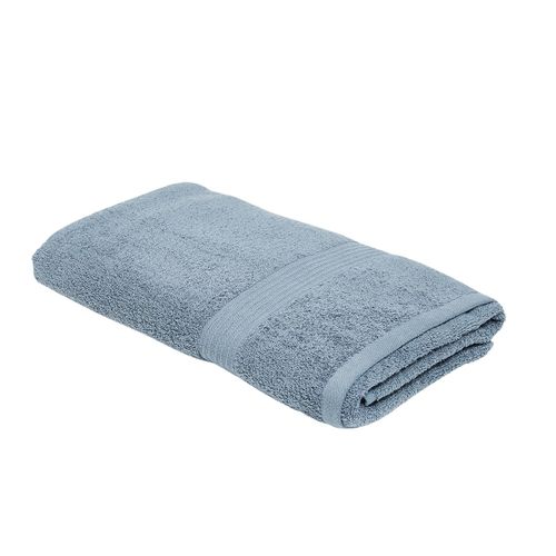 Drap De Bain Uni Essential Bleu Ardoise