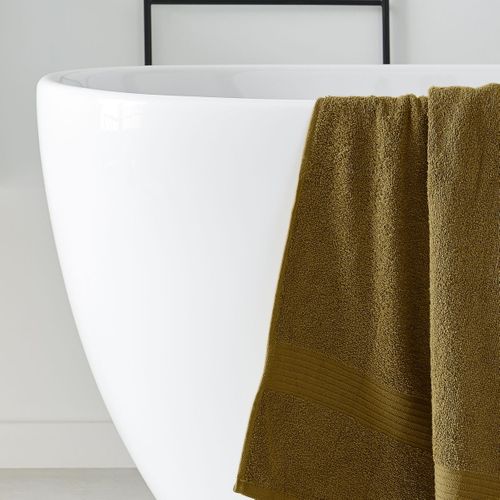 Maxi Drap De Bain Uni Essential Bronze