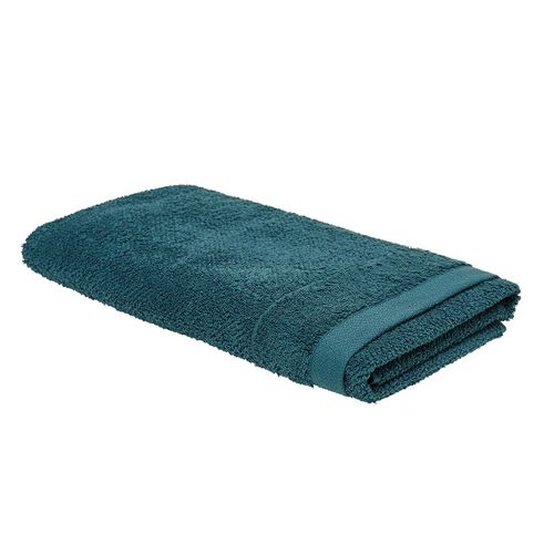 Drap De Bain Uni Bio Organic Bleu