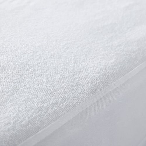 Protège Matelas Imperméable - Essential - 140 X 190 Cm - Blanc - Synthétique