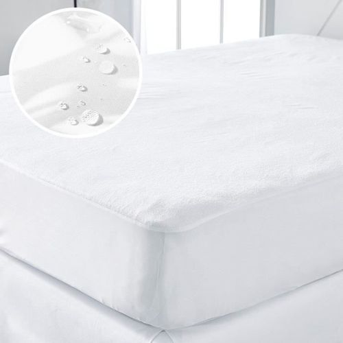 Protège Matelas Imperméable - Essential - Pour Lit 1 Personne - 90 X 190 Cm - à Bouillir