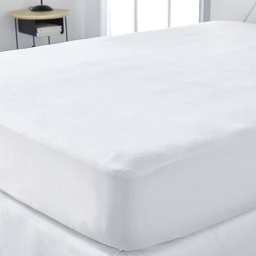 Protège Matelas Imperméable - Essential - Pour Lit 2 Personnes - 140 X 190 Cm - Anti-acariens