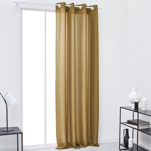 Rideau à Oeillets Essential Bronze