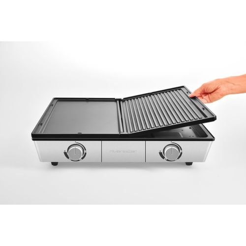 Plancha Gril Électrique 2200w 49x39cm - Qpl800