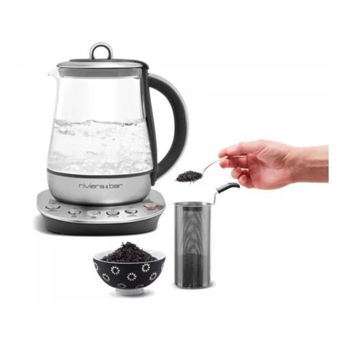 Bouilloire-théière 2en1 1.2l 1300w Inox - Bth540