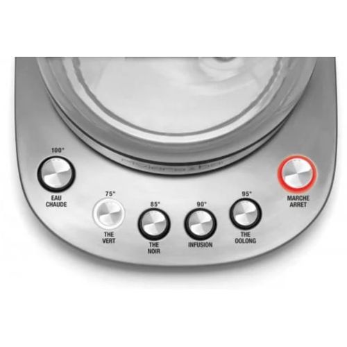 Bouilloire-théière 2en1 1.2l 1300w Inox - Bth540