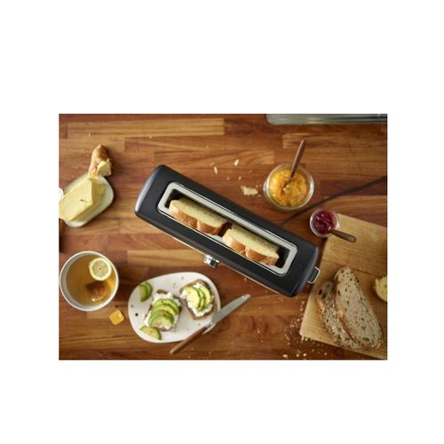 Grille-pains 1 Fente 1010w Noir Satin - Qgp669