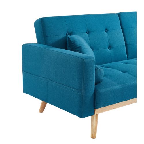 Canapé Kelly Droit Bleu Convertible