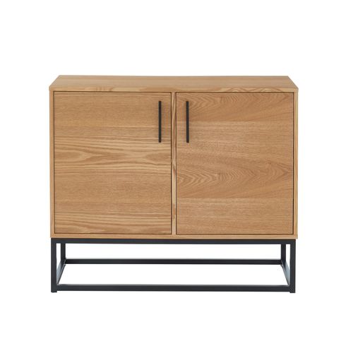 Buffet Brixton  Placage Frêne   2 Portes 90cm