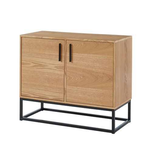 Buffet Brixton  Placage Frêne   2 Portes 90cm