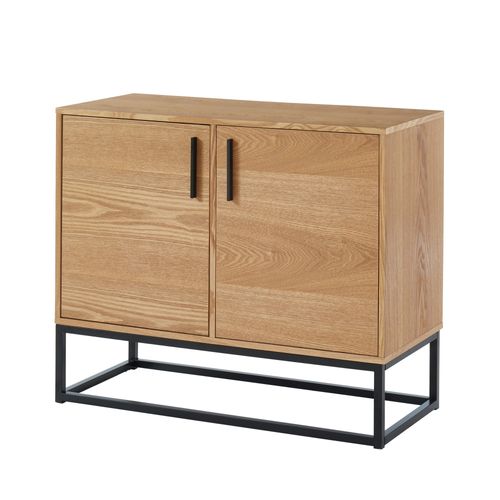 Buffet Brixton  Placage Frêne   2 Portes 90cm