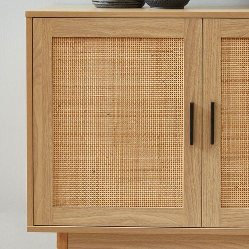 Buffet Amana Cannage Rotin 2 Portes 90cm