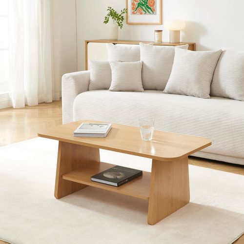 Table Basse Lango Effet Chêne