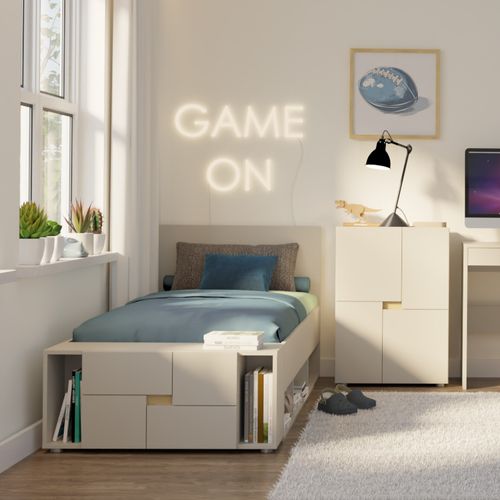 Bibliothèque Enfant Inga Cachemire 60x85cm