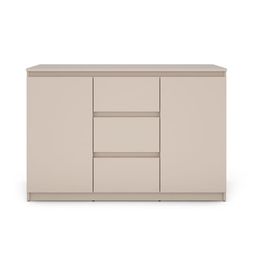 Buffet Snorri Cachemire 2 Portes 3 Tiroirs 120cm