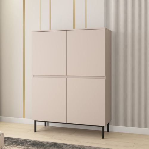 Buffet Haut Arni Cachemire 4 Portes 100cm
