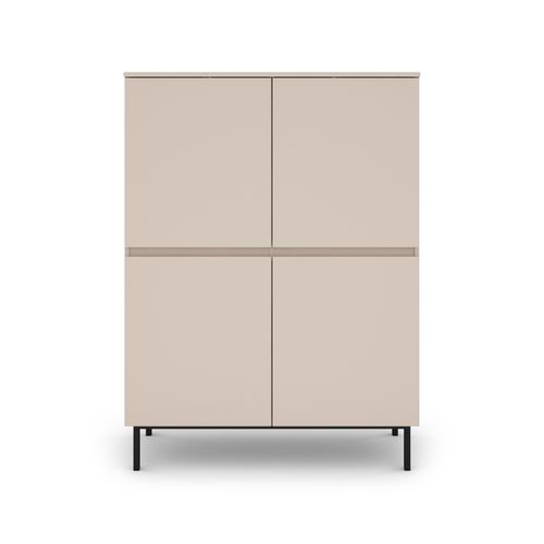 Buffet Haut Arni Cachemire 4 Portes 100cm