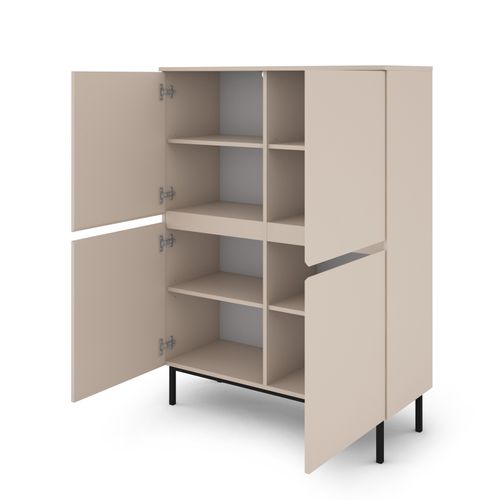 Buffet Haut Arni Cachemire 4 Portes 100cm