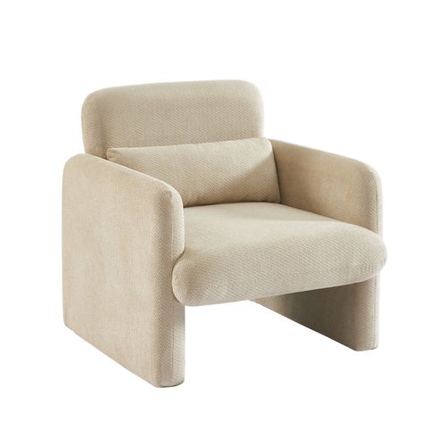 Fauteuil Oma Tissu Beige