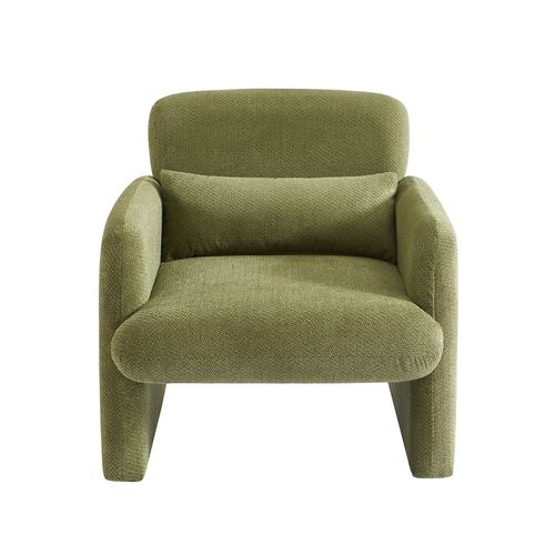 Fauteuil Oma Tissu Vert