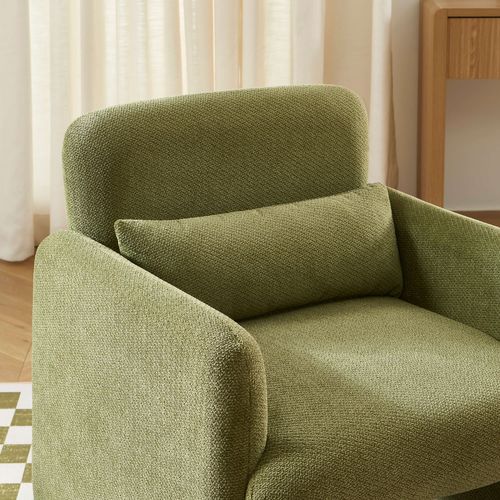 Fauteuil Oma Tissu Vert