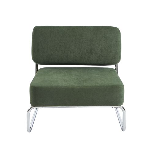 Fauteuil Jack Tissu Vert