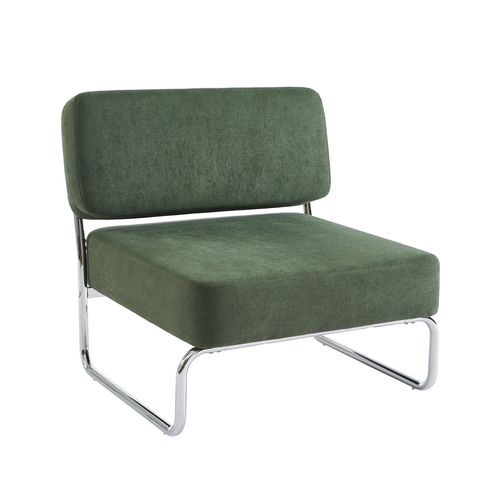 Fauteuil Jack Tissu Vert