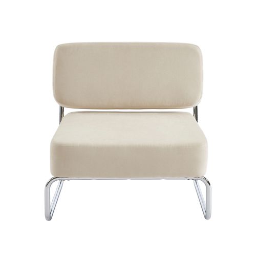 Fauteuil Jack Tissu Beige