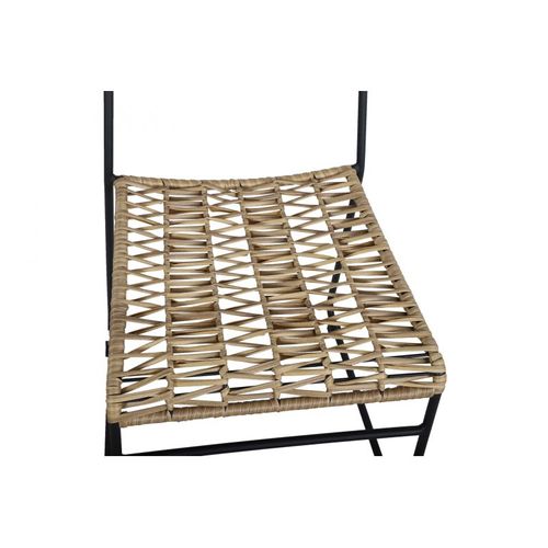 Lot De 2 Chaises Massa En Résine Tressée Coloris Naturel