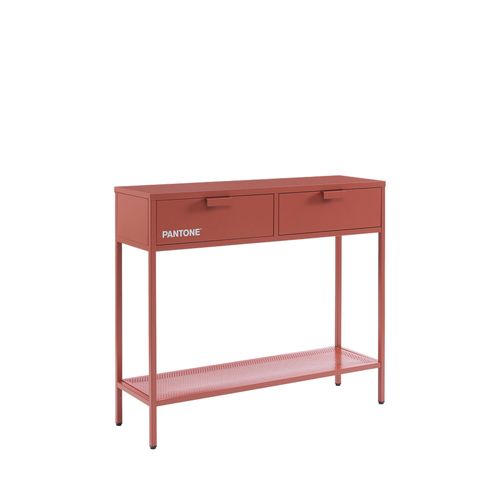 Console 2 Tiroirs En Métal Pantone L100cm
