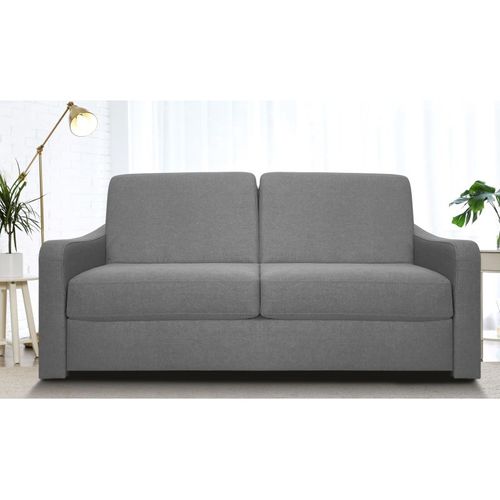 Nassau Canapé Convertible 3 Places Matelas Dunlopillo 140 Cm -  Gris