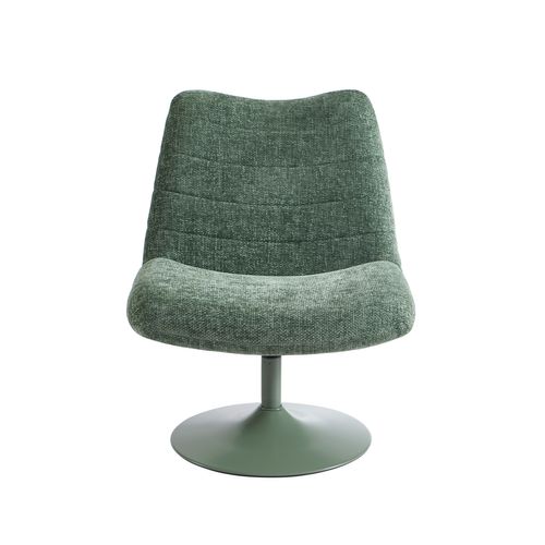 Fauteuil Rotatif Antea Tissu Vert