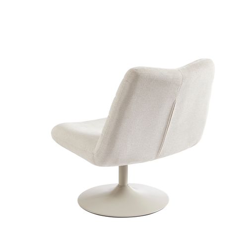 Fauteuil Rotatif Antea Tissu Beige