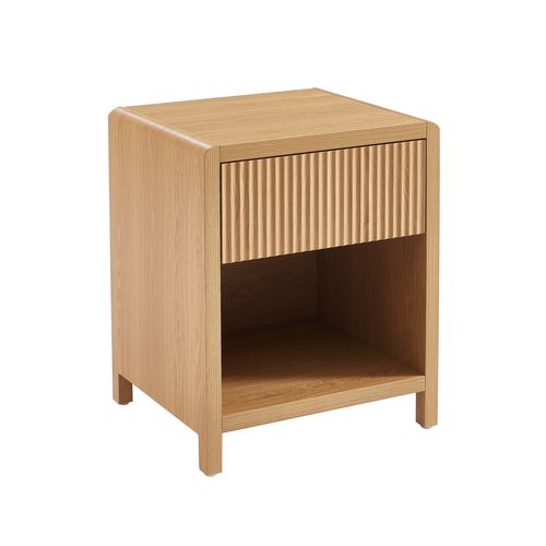 Table De Chevet Utica Effet Chêne