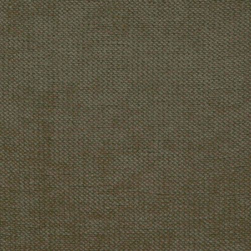 Pouf Belem Tissu Chenille Vert Kaki