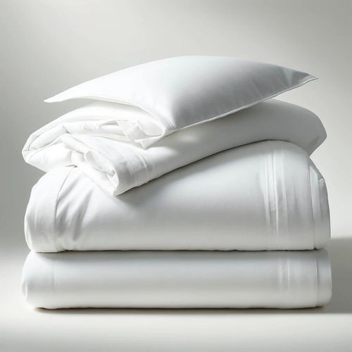 Housse de couette coton TERTIO® Blanc - 240 X 220 cm